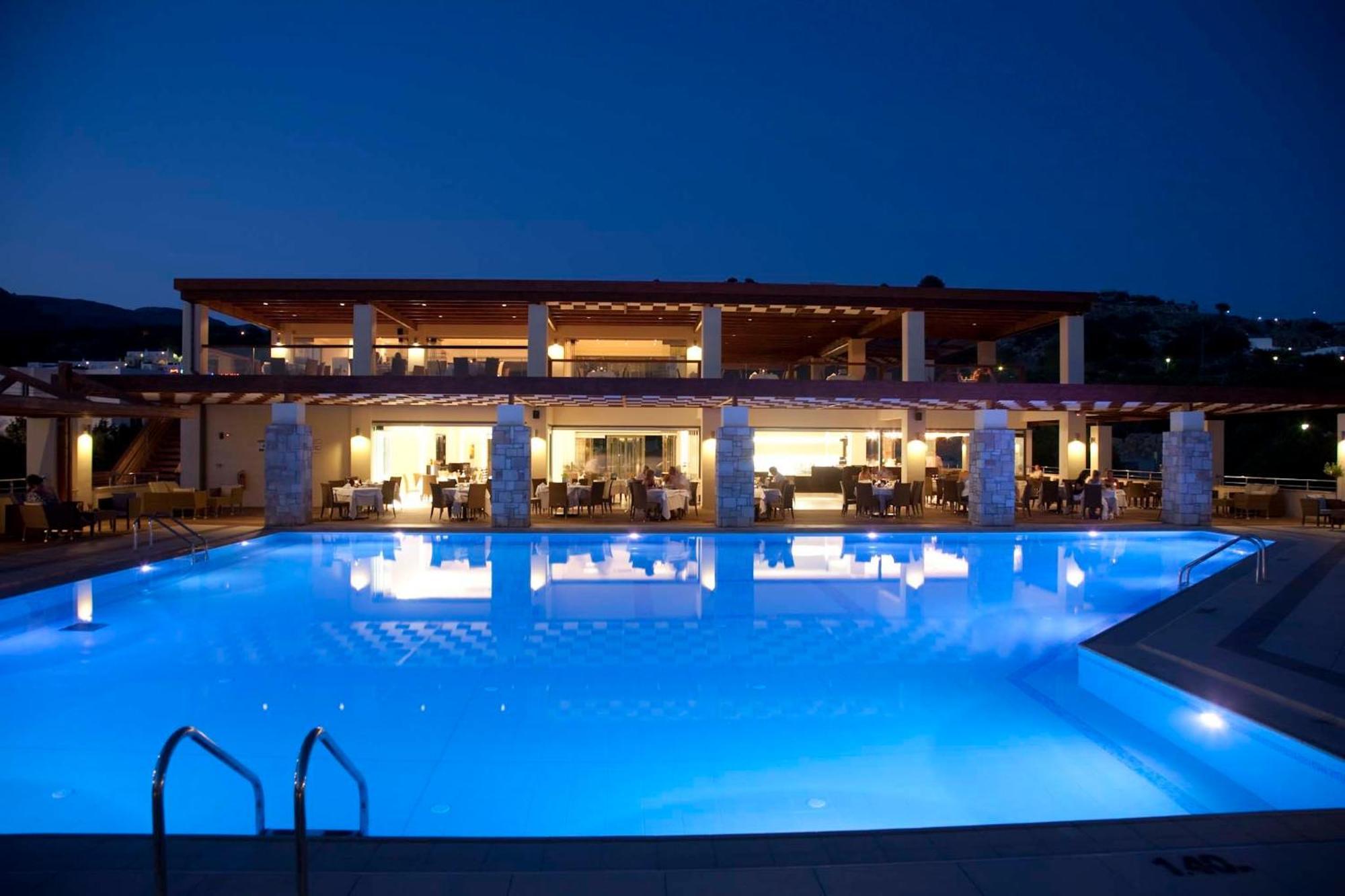Island Blue Hotel Pefki  Luaran gambar