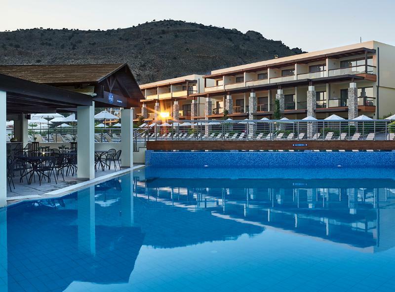 Island Blue Hotel Pefki  Luaran gambar